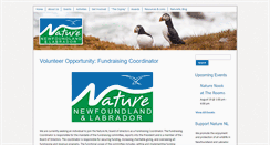 Desktop Screenshot of naturenl.ca